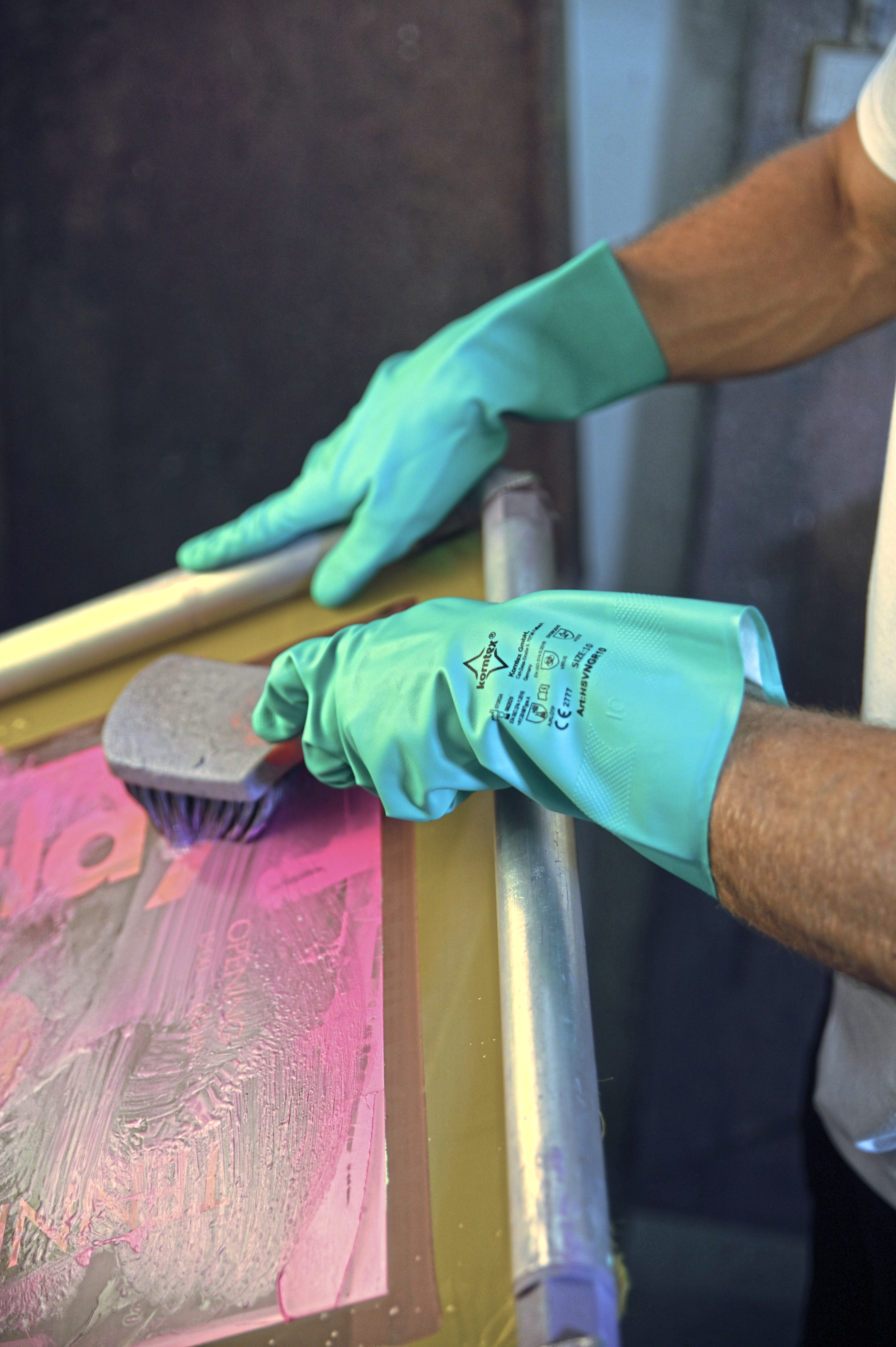 Nitrile Gloves Velourised Ankara - Korntex