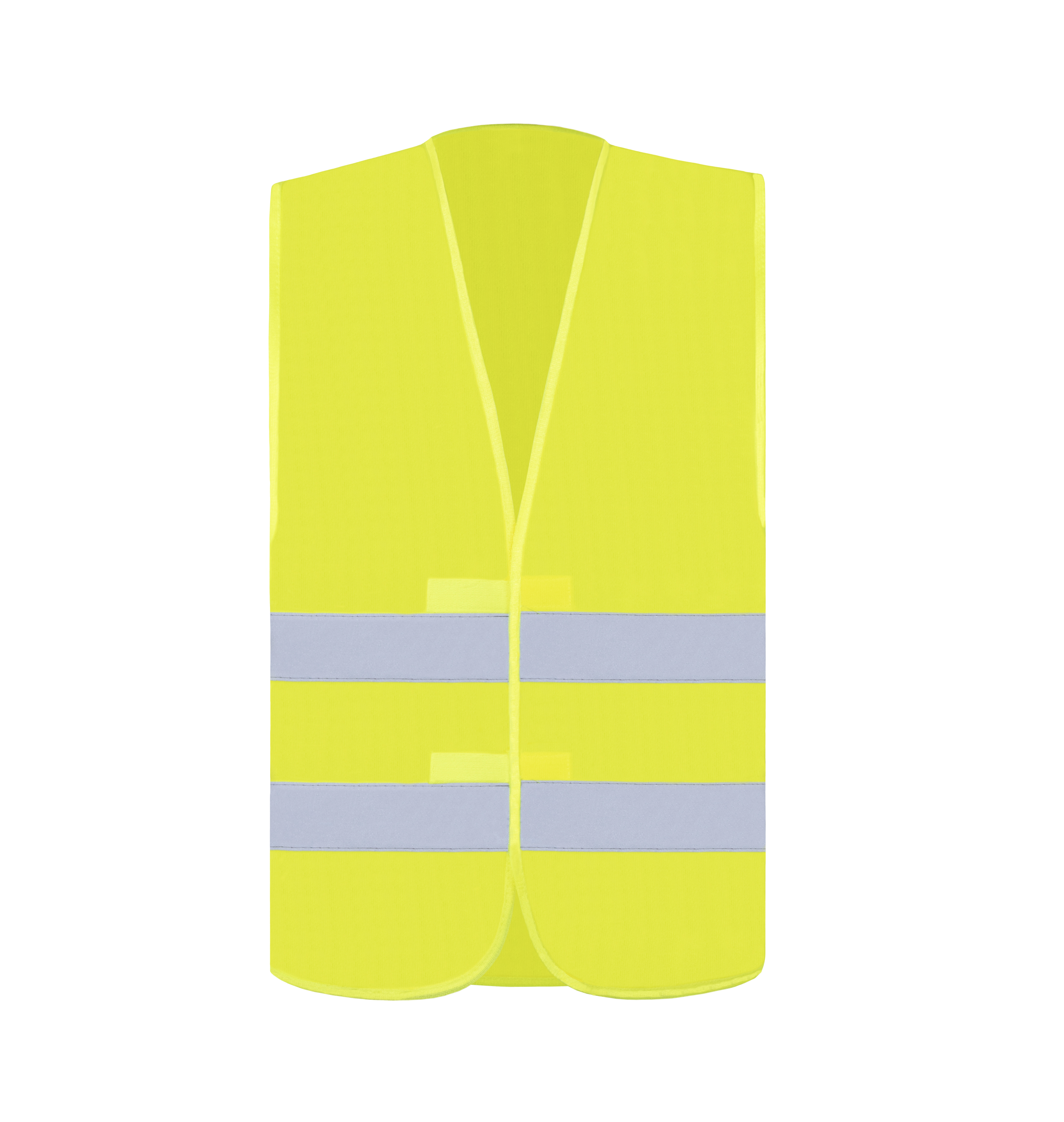 BASIC SAFETY VEST FOR PRINT "KARLSRUHE" - 2 VELCRO - Korntex