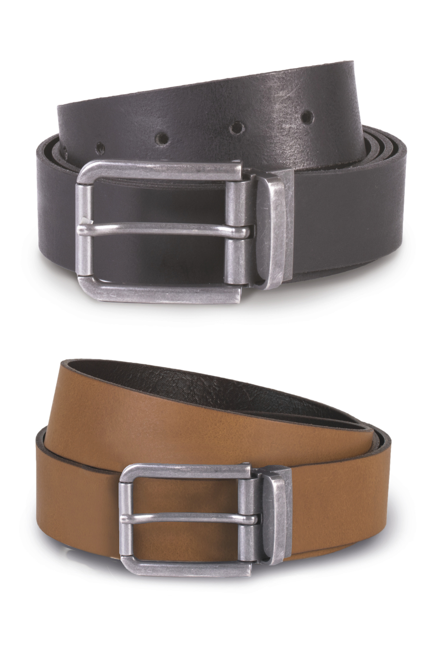 RAW EDGE LEATHER BELT - 35MM - K-Up