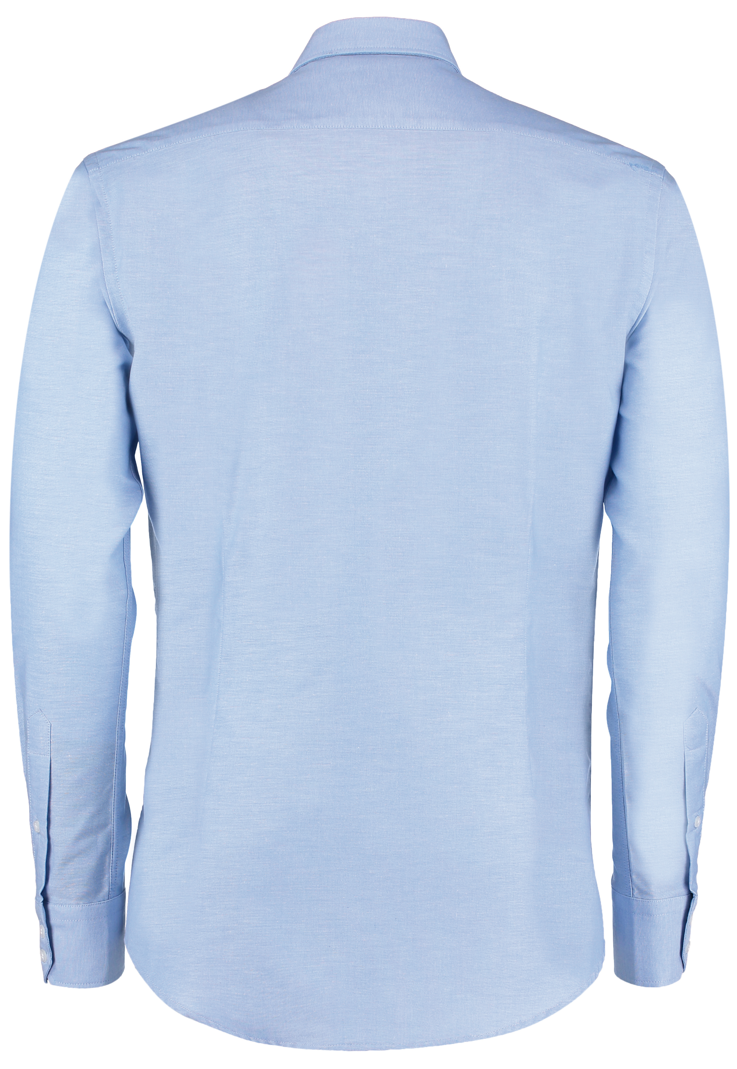Men`s Slim Fit Workwear Oxford Shirt Long Sleeve - Kustom Kit