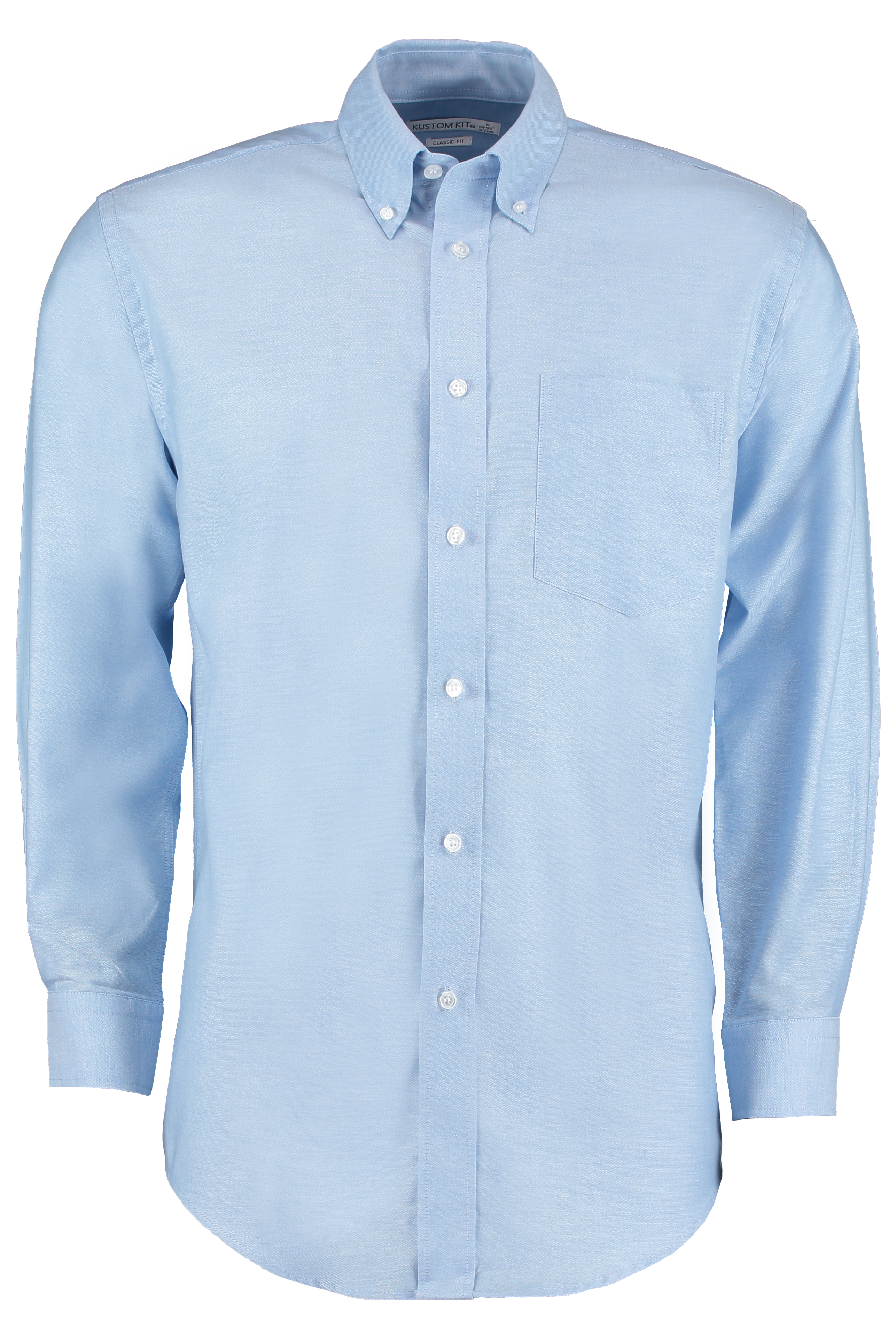 Men´s Classic Fit Workwear Oxford Shirt Long Sleeve - Kustom Kit