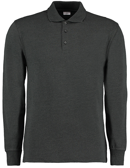 Men´s Classic Fit Long Sleeve Polo Shirt - Kustom Kit