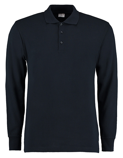 Men´s Classic Fit Long Sleeve Polo Shirt - Kustom Kit