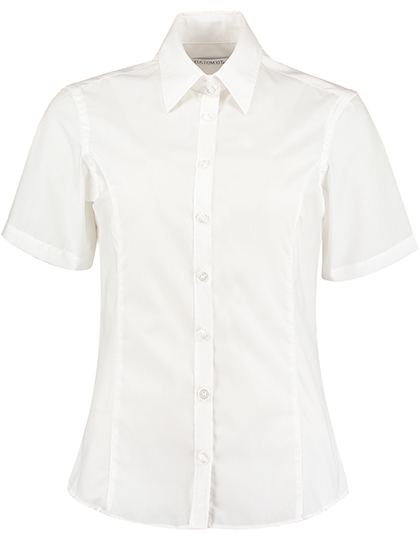Business blouse short-sleeved (tailored fit) - Kustom Kit