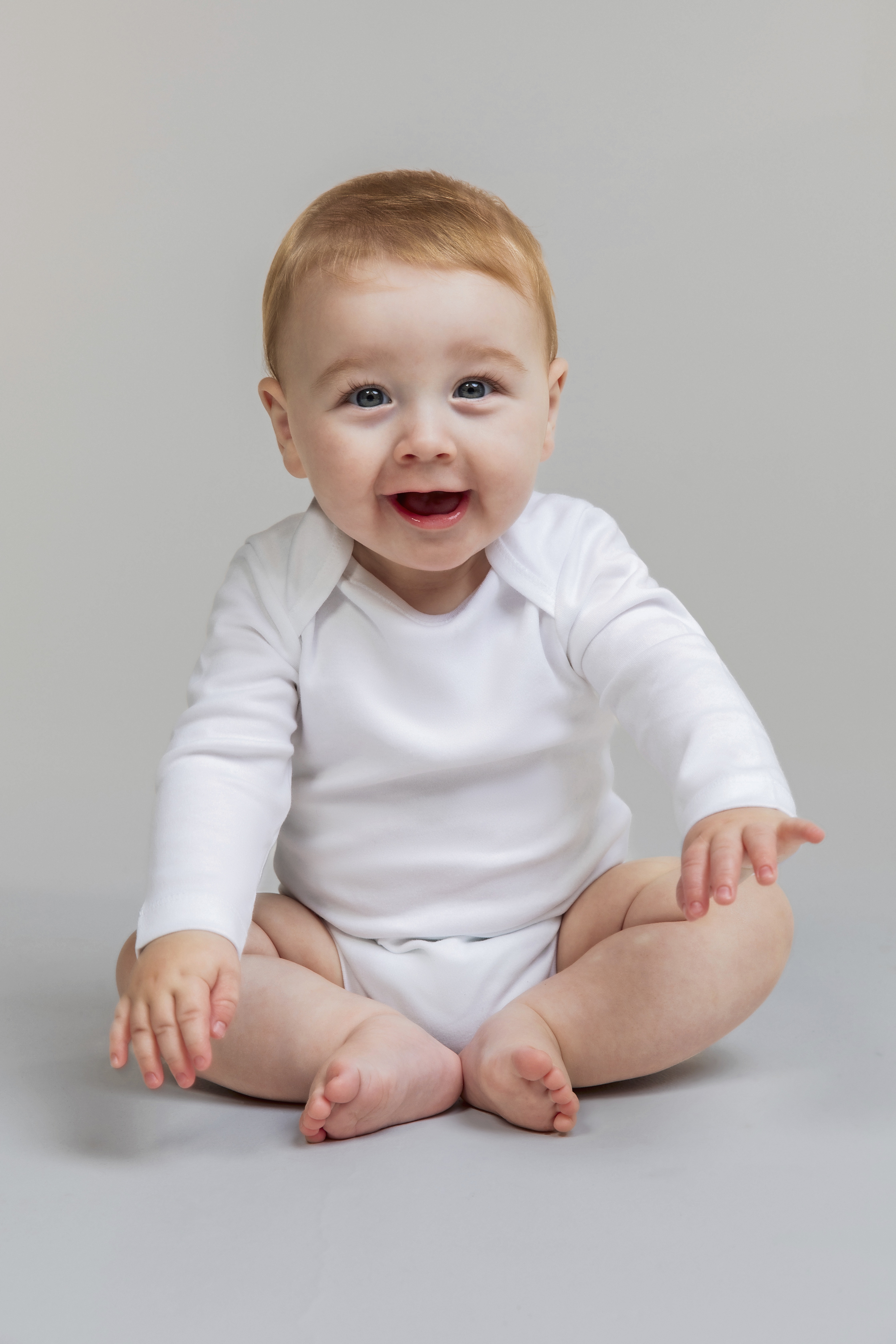 Long Sleeved Baby Bodysuit - Larkwood