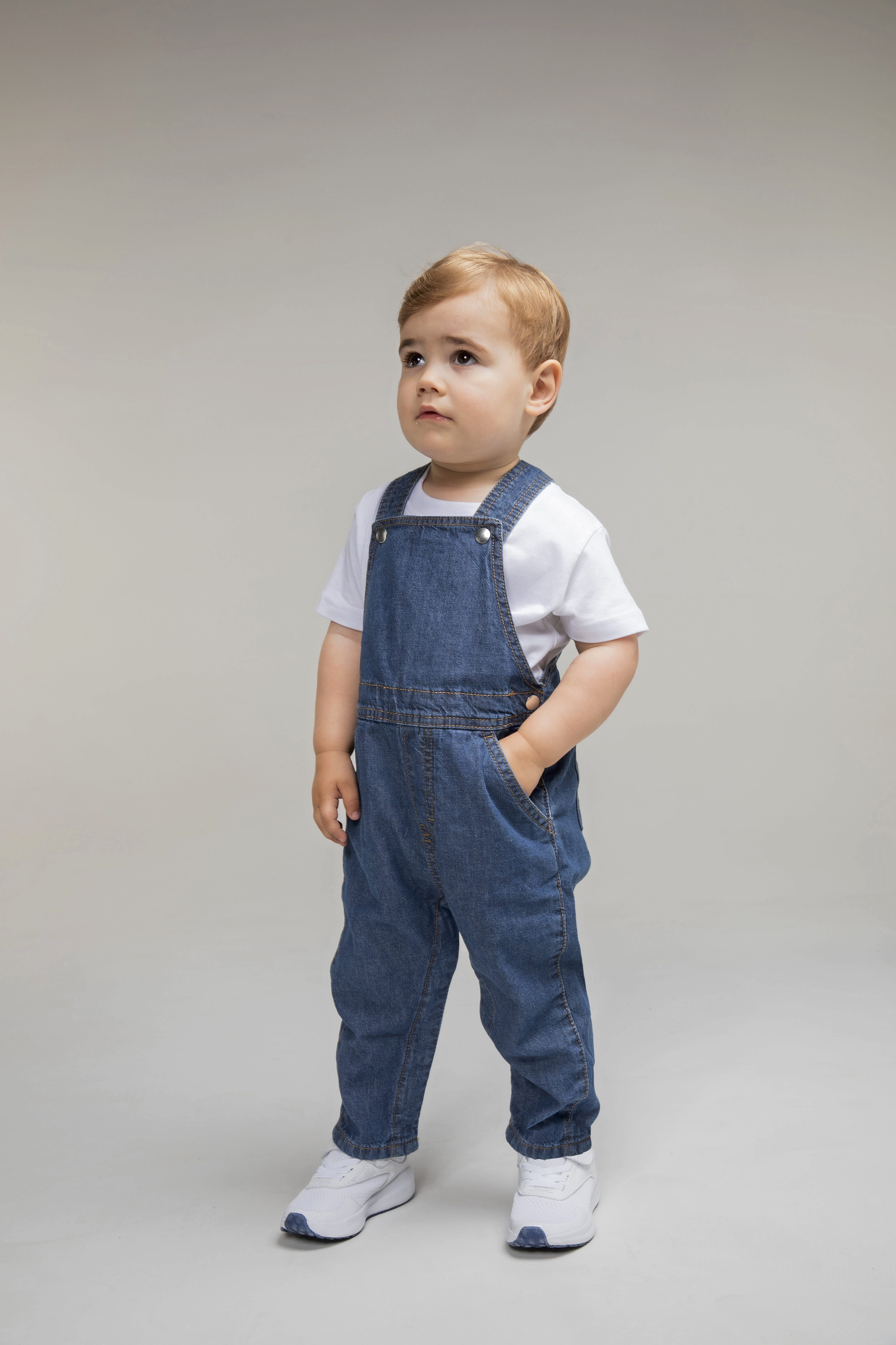 Denim Dungarees - Larkwood