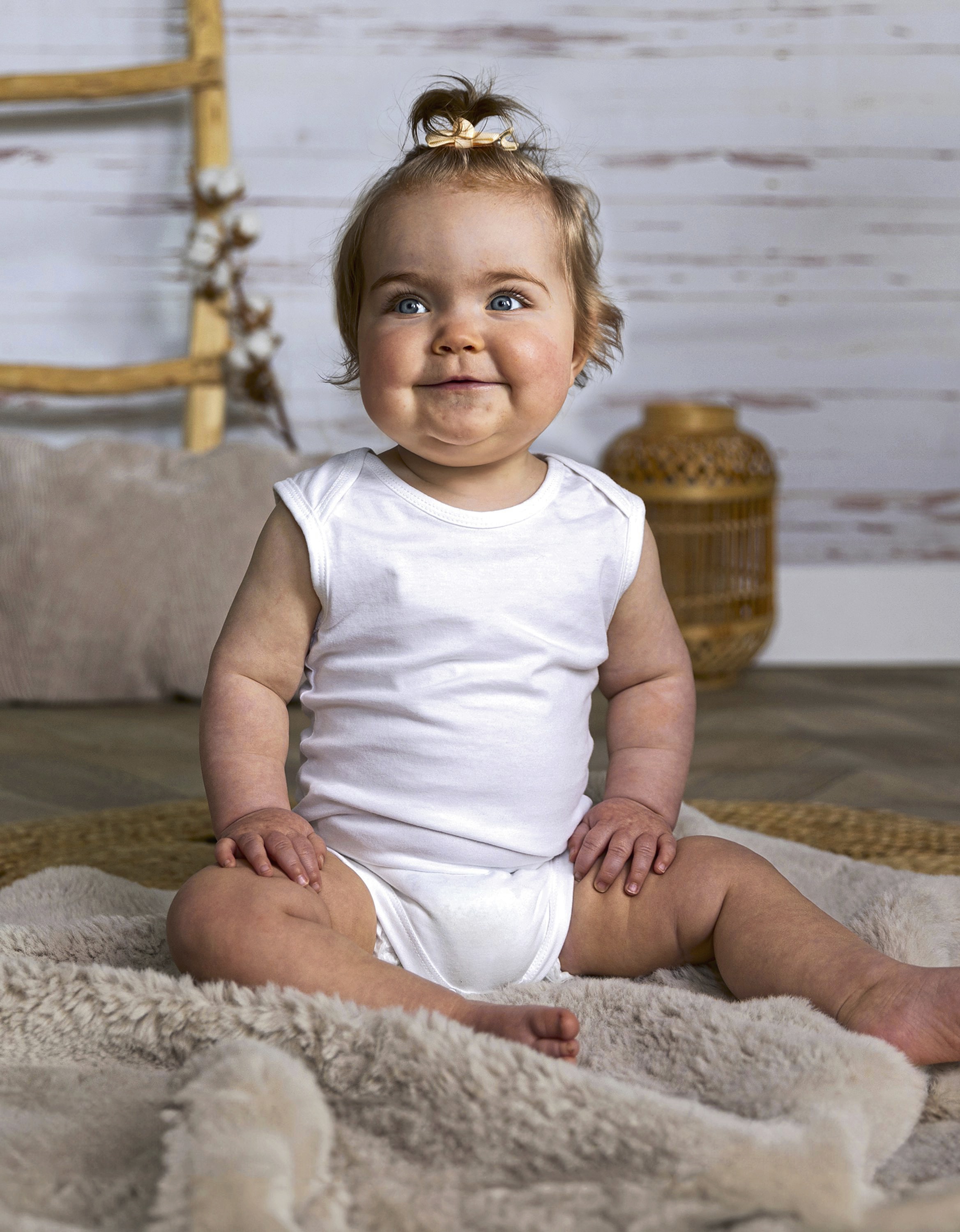 Organic Baby Bodysuit Sleeveless Rebel 03 - Link Kids Wear