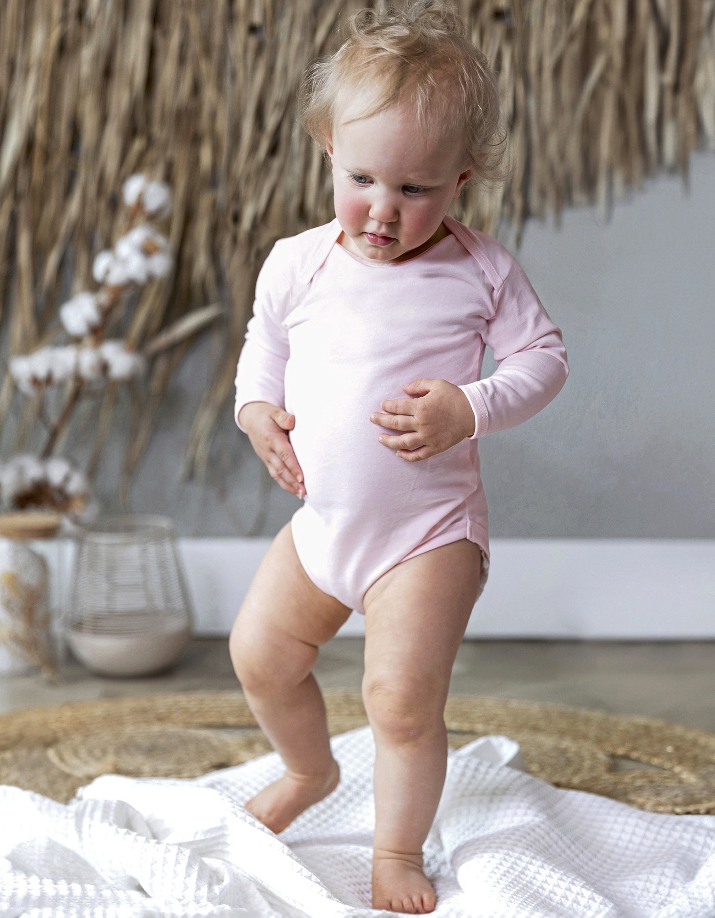 Link Kids Wear Organic Baby Bodysuit Long Sleeve Rebel 02