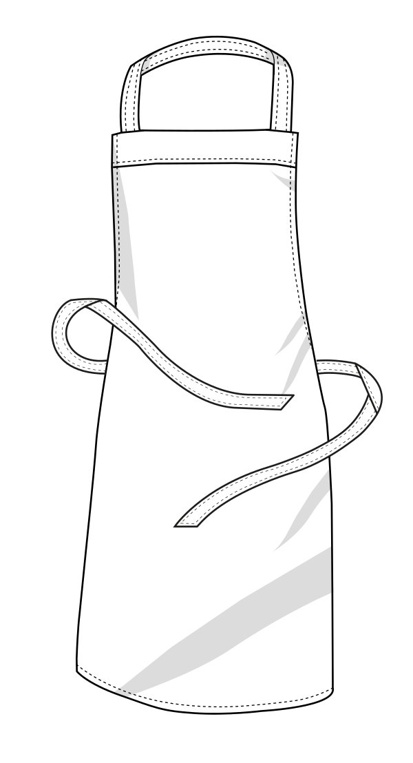 Barbecue Apron Sublimation - Link Kitchen Wear