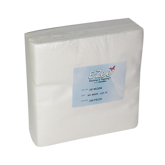 E-Zee Weblon Embroidery Backing (250 pcs) - Madeira