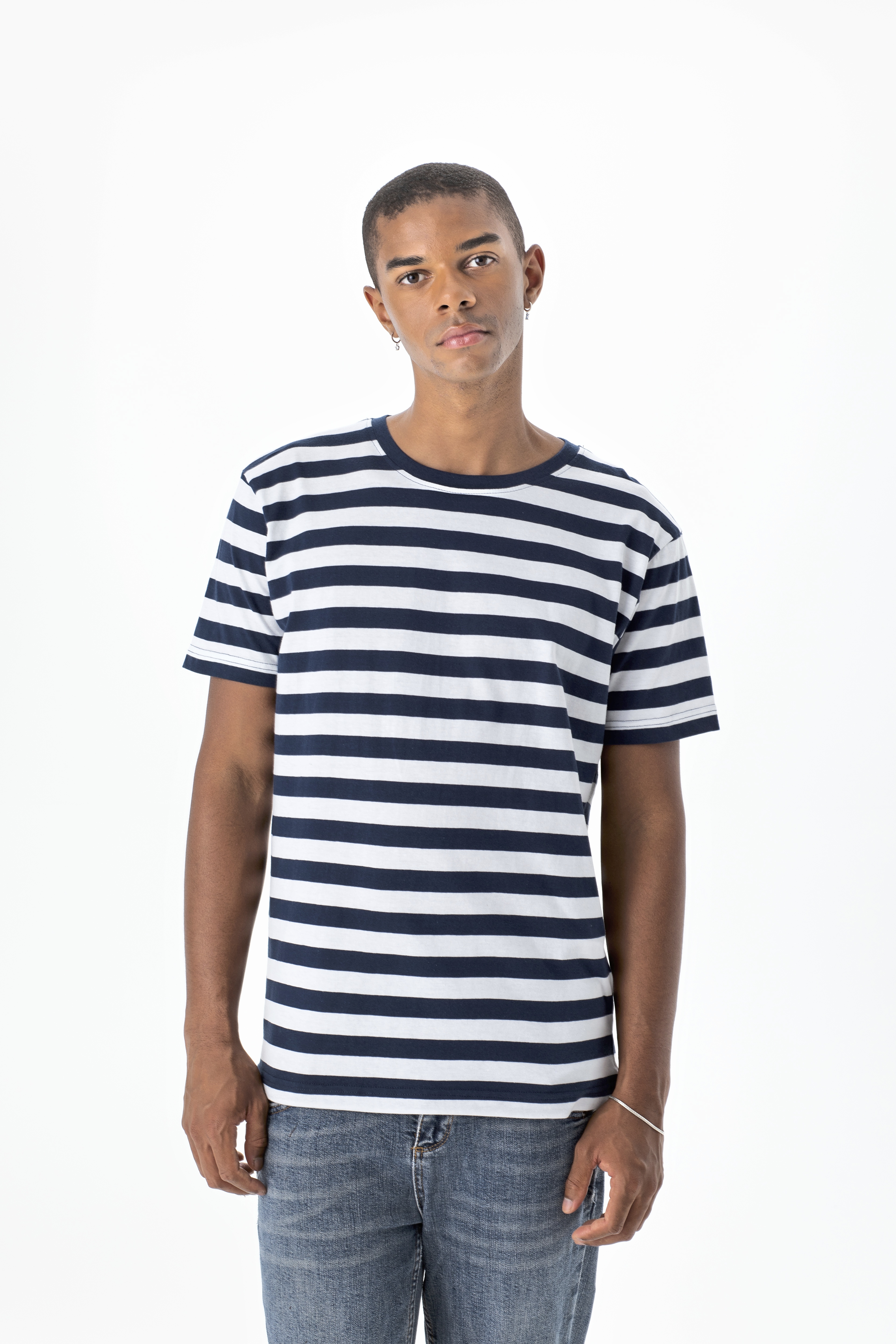 Men´s Stripy T - Mantis
