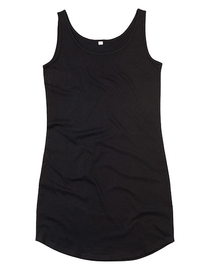 Curved Vest Dress - Mantis