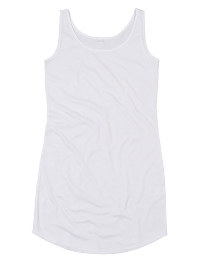 Curved Vest Dress - Mantis