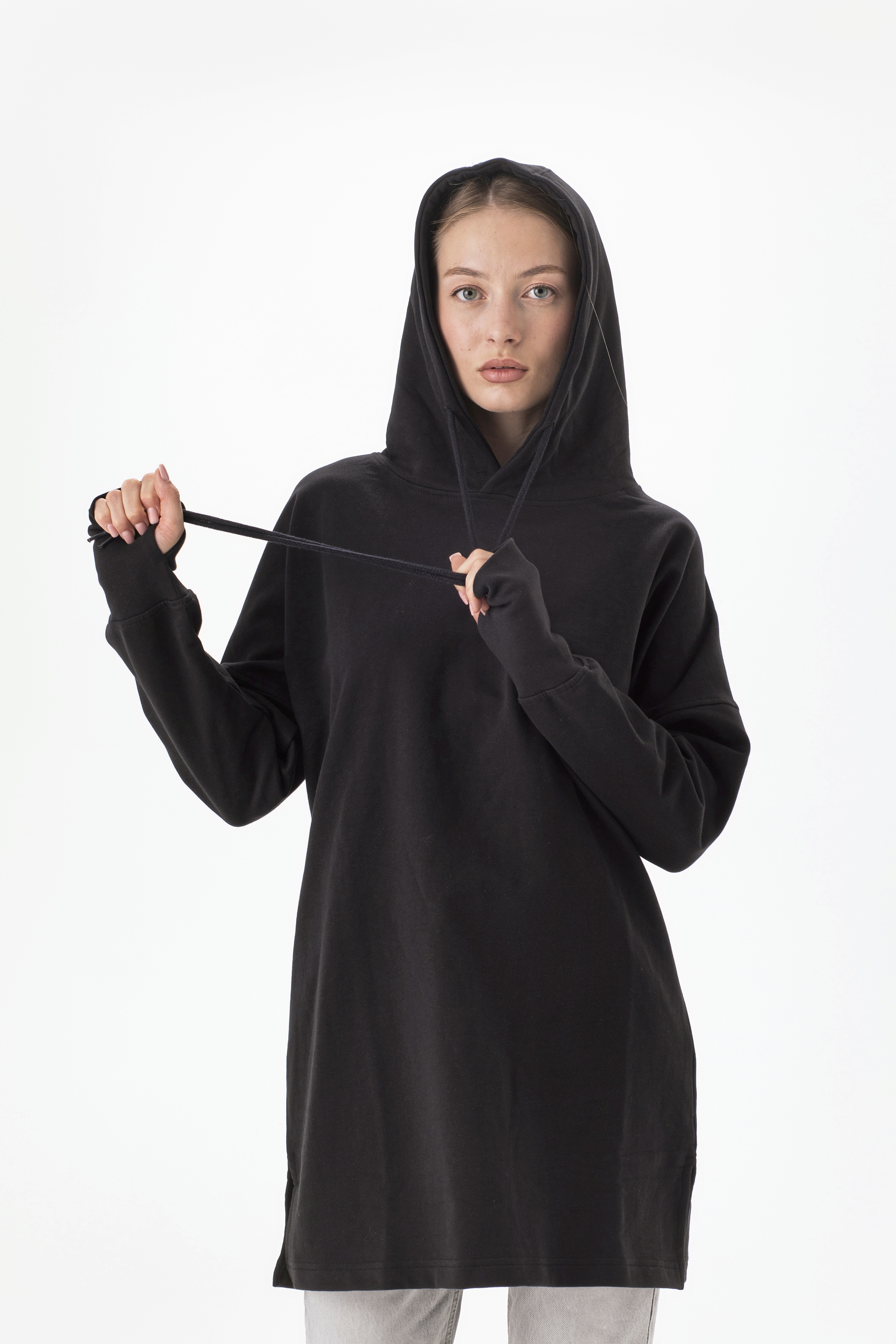 Women´s Hoodie Dress - Mantis