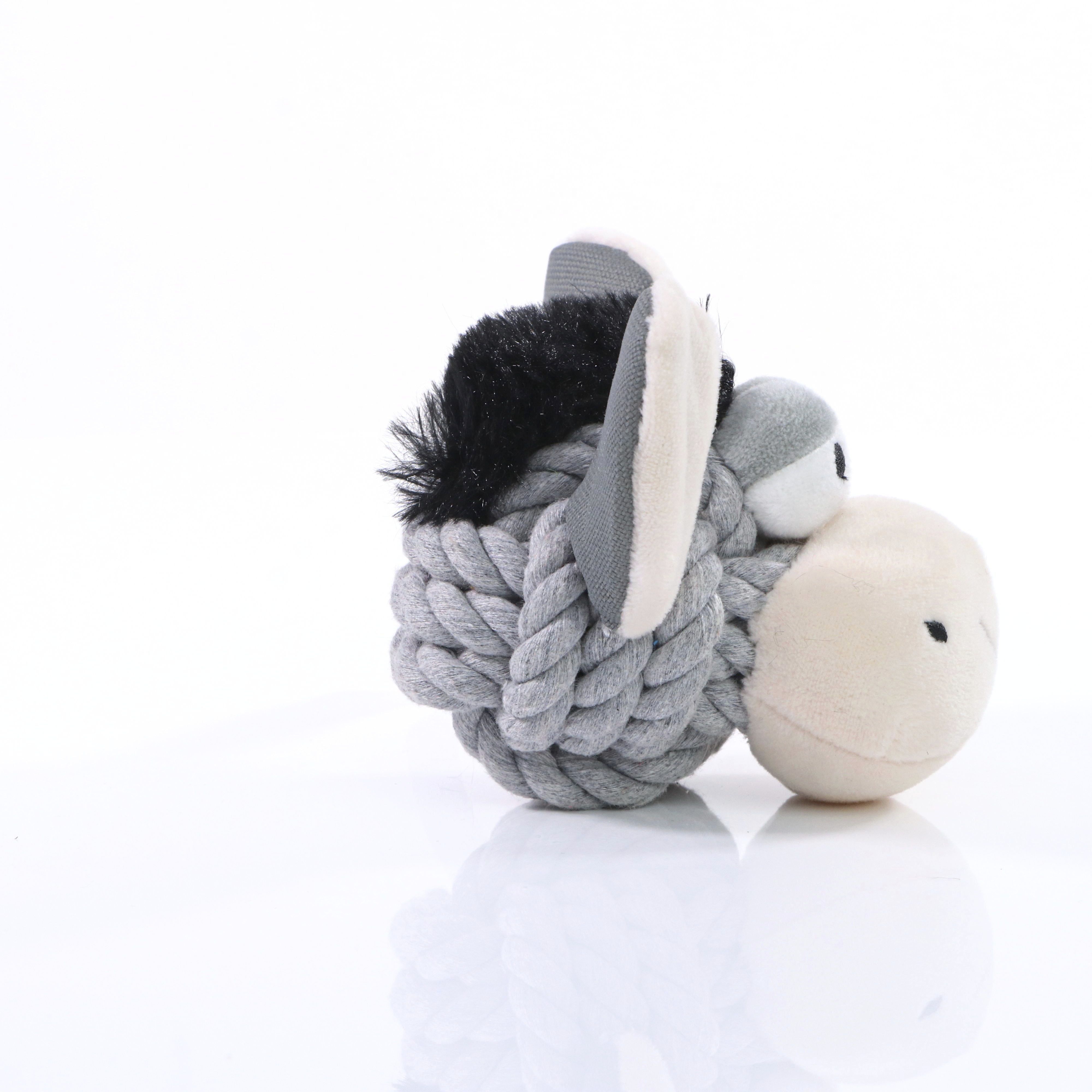 MiniFeet® Dog Toy Knotted Animal Donkey - Mbw