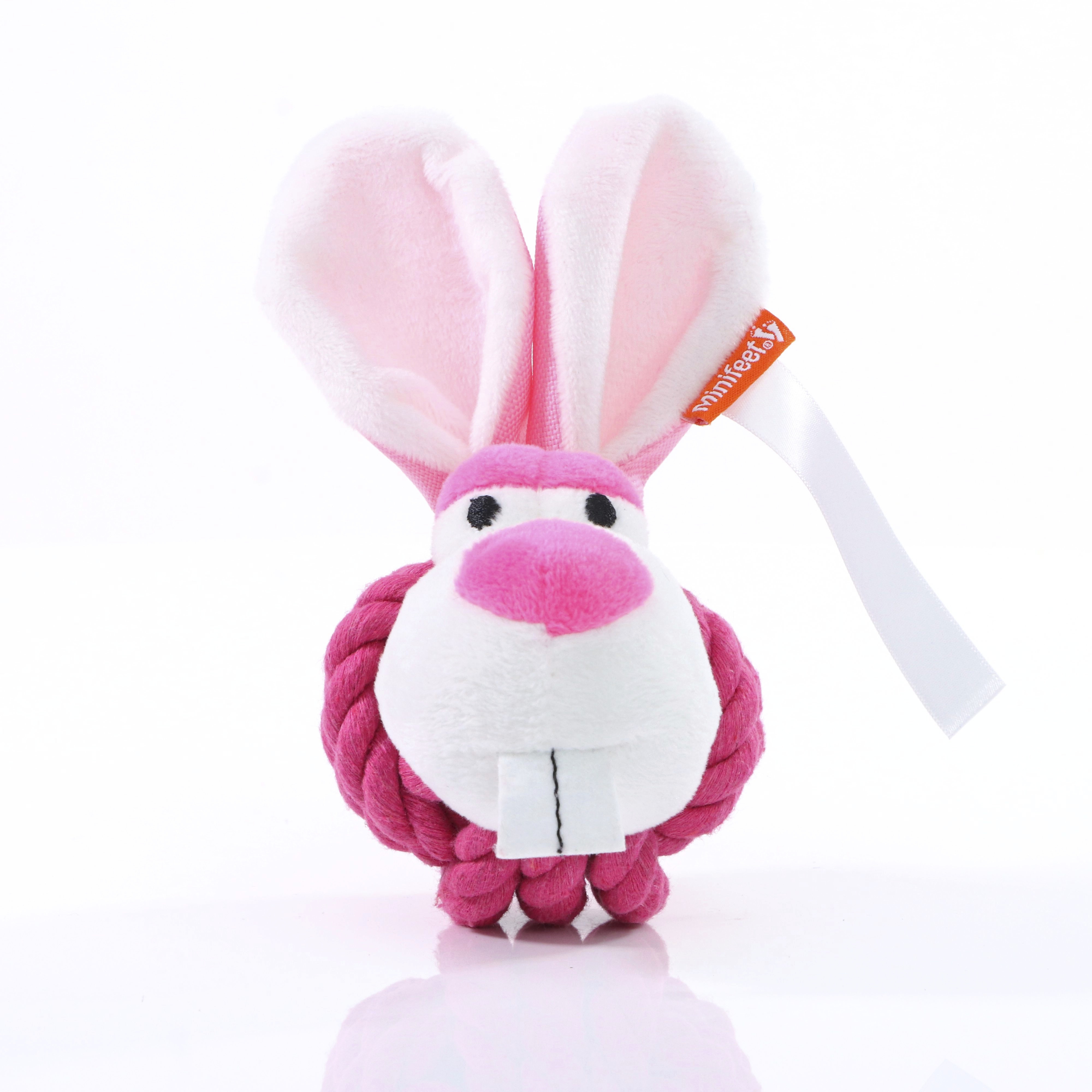 MiniFeet® Dog Toy Knotted Animal Rabbit - Mbw