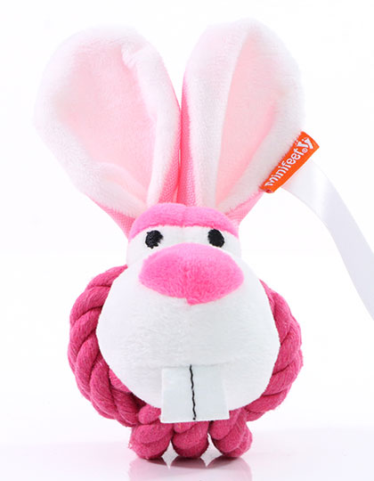 MiniFeet® Dog Toy Knotted Animal Rabbit - Mbw