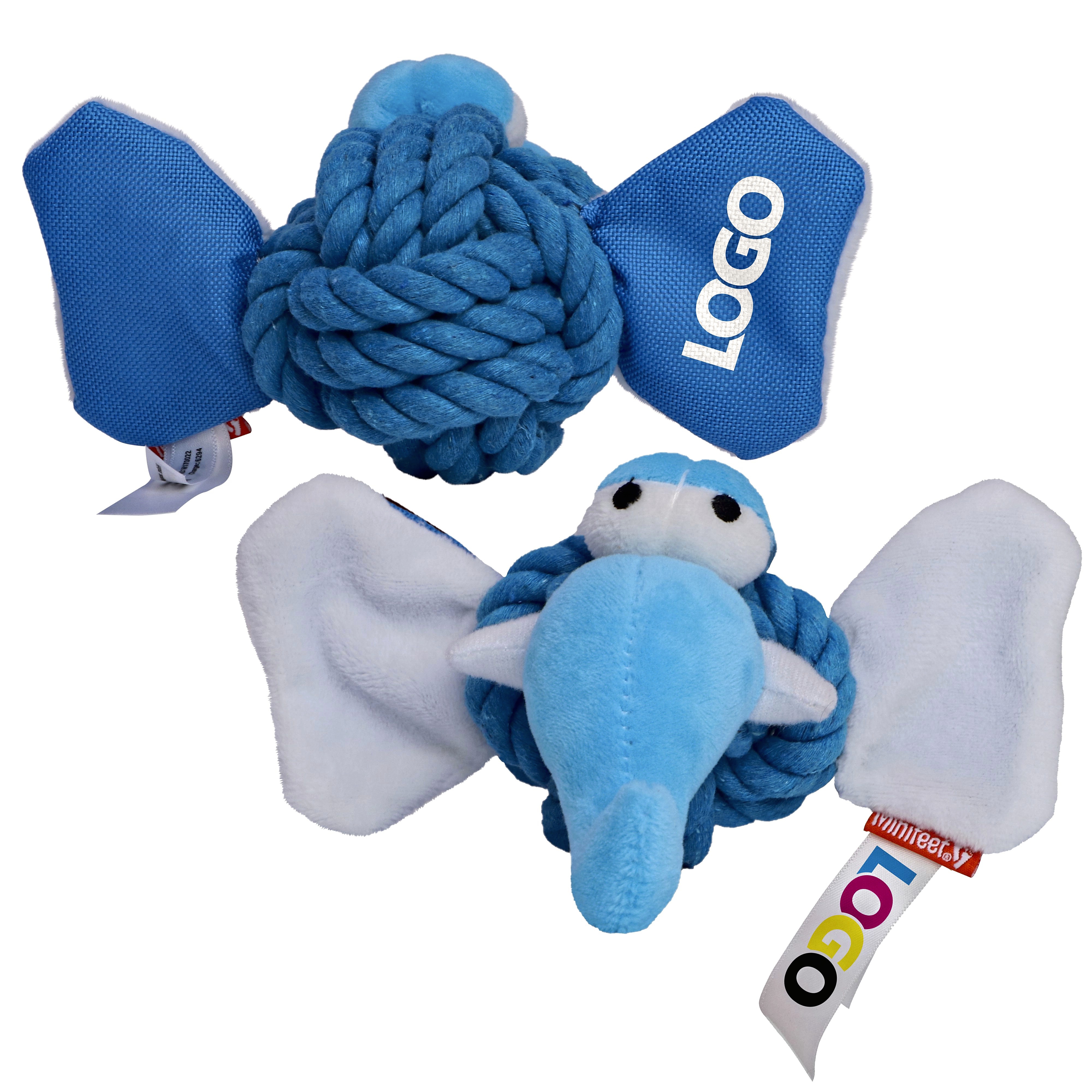 MiniFeet® Dog Toy Knotted Animal Elephant - Mbw