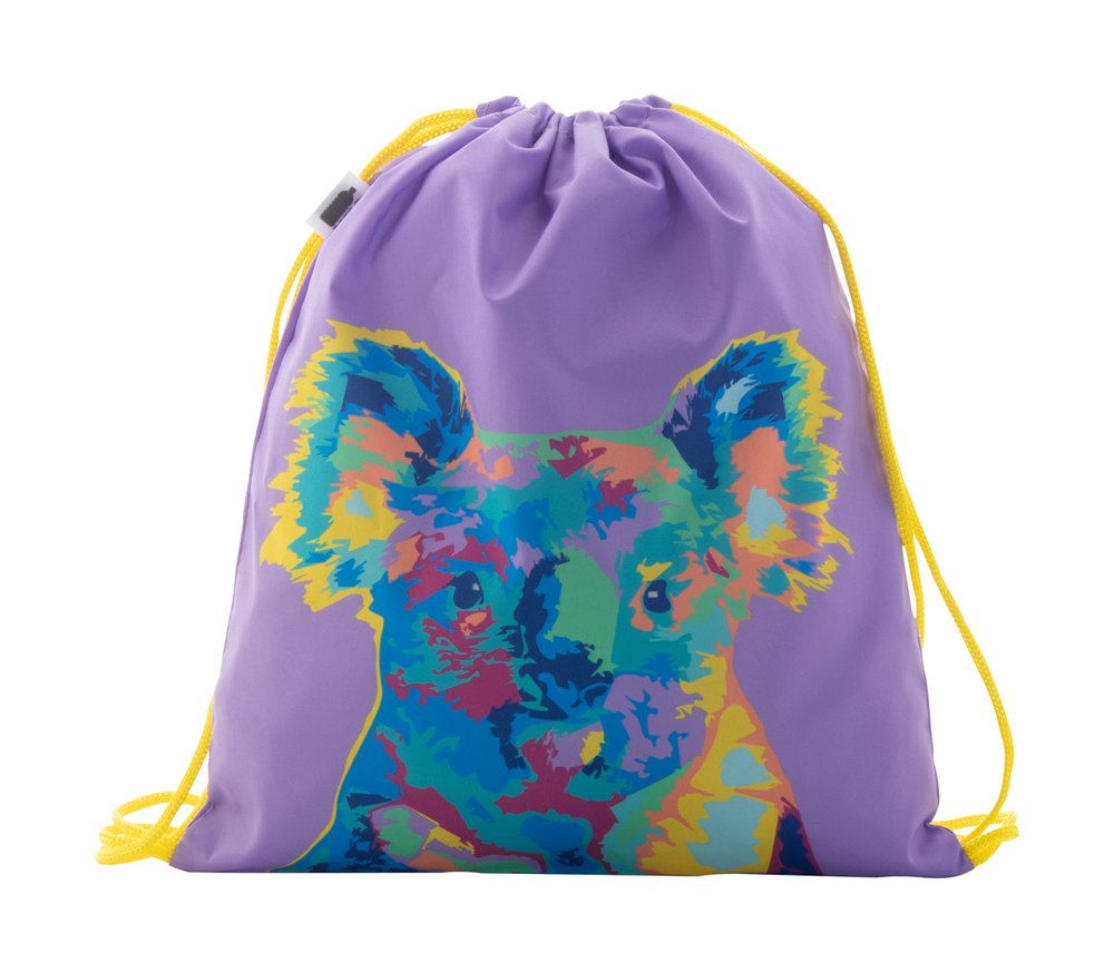 CreaDraw Kids RPET taška na šnúrku pre deti na zákazku - MERCH