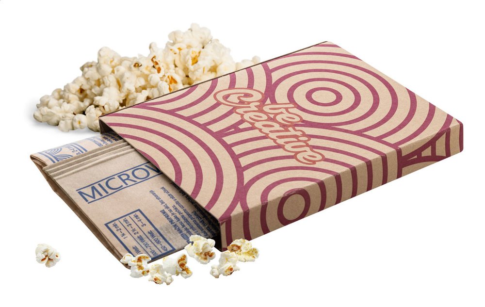 CreaPop Eco popcorn do mikrovlnnej rúry - MERCH