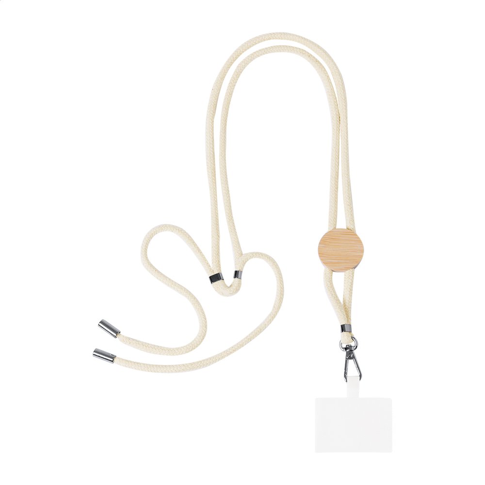 Cohol Neck lanyard s držiakom na mobilný telefón, štvorec - MERCH