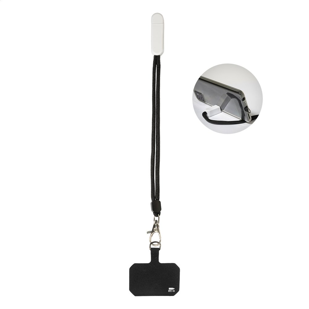 CuffStand náramok z RPET s držiakom na mobil - MERCH