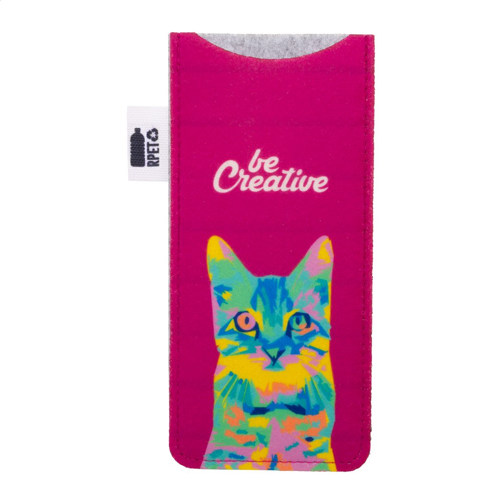 CreaFelt Sun RPET obal na slnečné okuliare na zákazku - MERCH