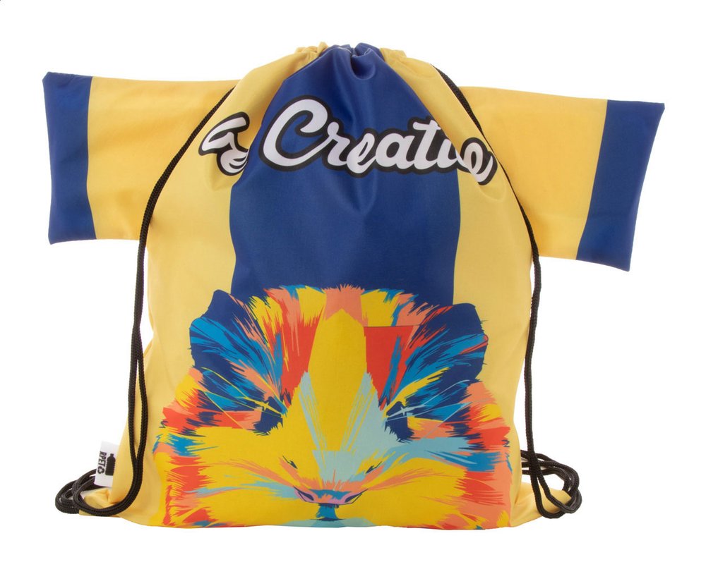 CreaDraw T RPET vak na stiahnutie šnúrkou na zákazku - MERCH