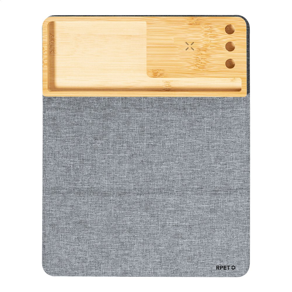 Atrova podložka pod myš s bezdrôtovou nabíjačkou - MERCH