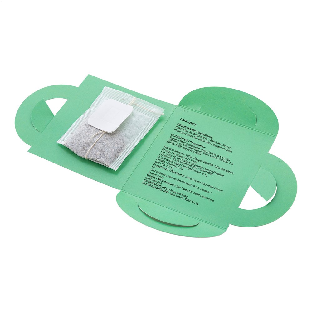 CreaTea Mug vlastné vrecúško čaju, Earl Grey - MERCH