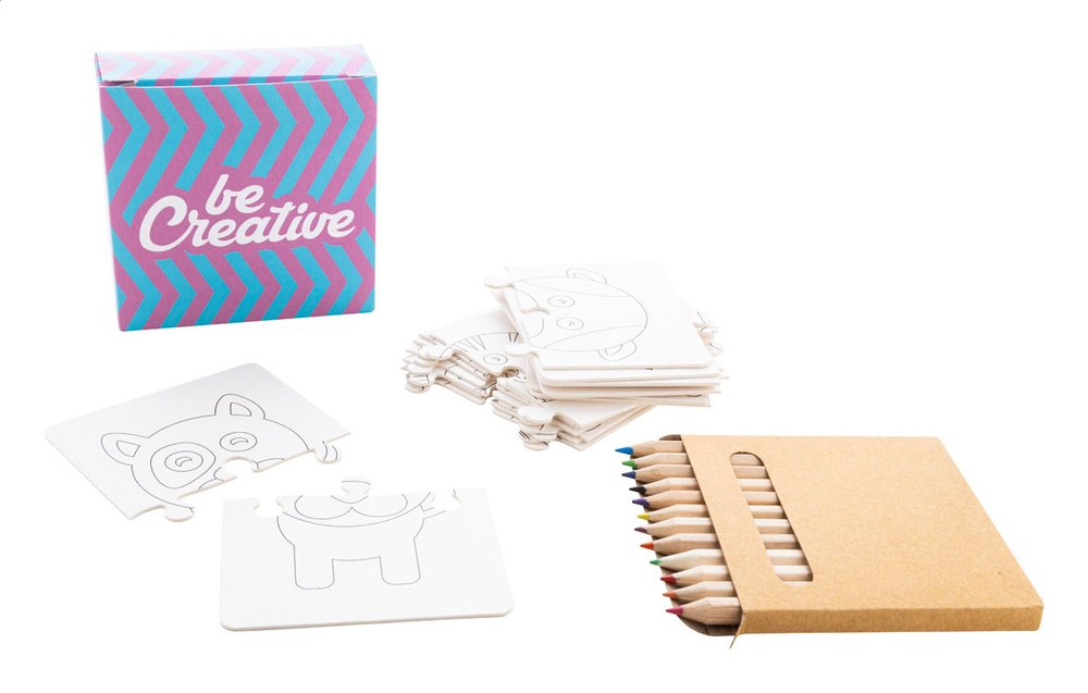 Colozzy puzzle na vyfarbenie na zákazku - MERCH