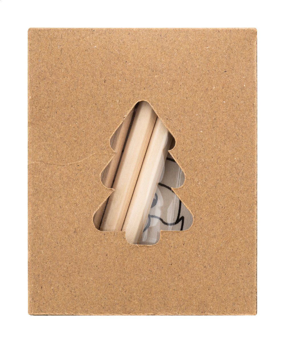 Oppland vianočné ozdoby na vyfarbenie na stromček - MERCH