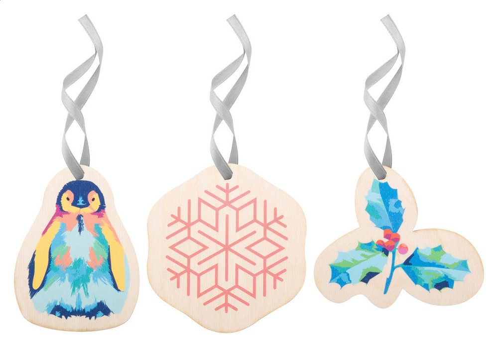 CreaJul Wood Vianočná ozdoba na zákazku - MERCH