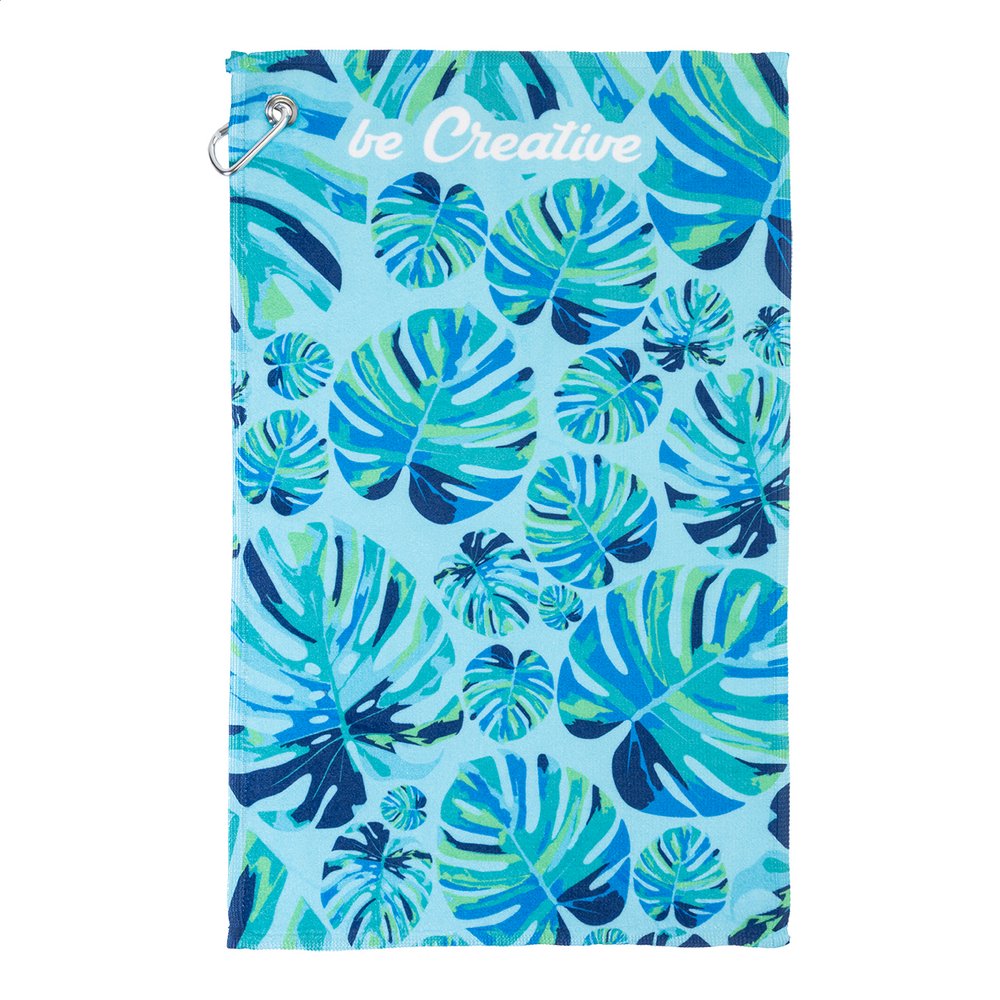 Birdie golfový uterák so sublimáciou - MERCH