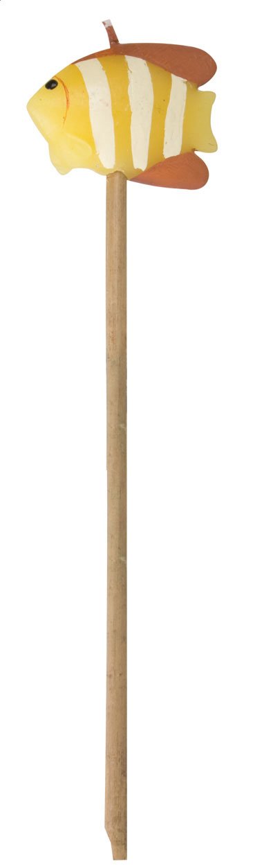 Fish sviečka na bambuse - MERCH