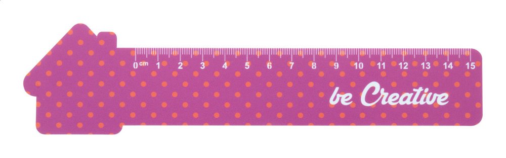 Couler 15 15 cm pravítko, domček - MERCH