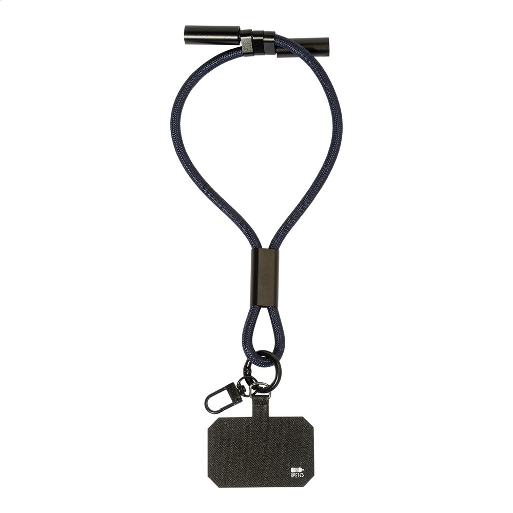 CuffCharge 60W RPET kábel s náramkom na mobil - MERCH