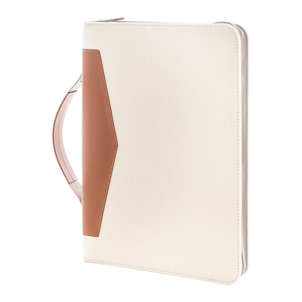 Carbasa Zip sloha na dokumenty z recyklovaného plátna - MERCH