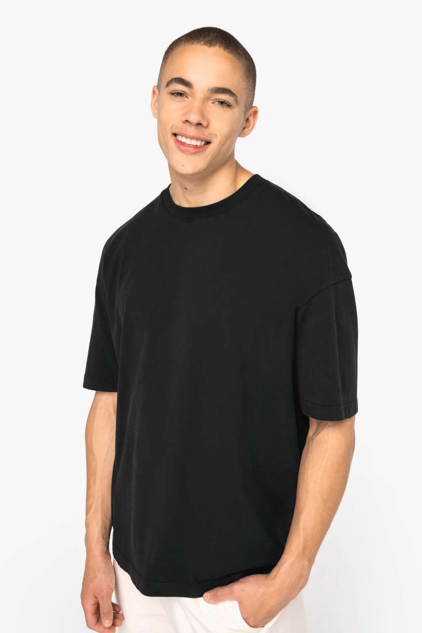 MEN'S WASHED EFFECT OVERSIZED T-SHIRT - Native Spirit