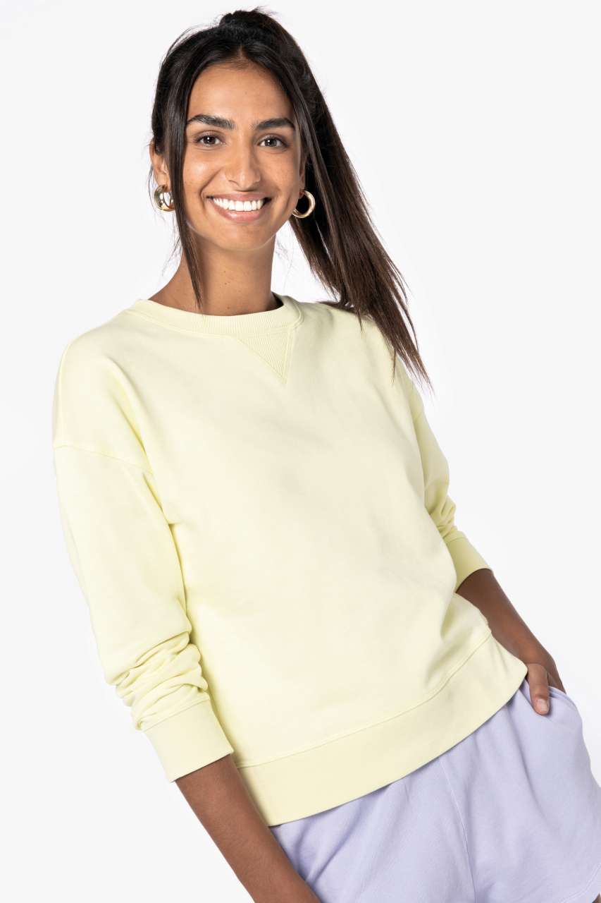 ECO-FRIENDLY LADIES’ DROP-SHOULDER SWEATSHIRT - Native Spirit