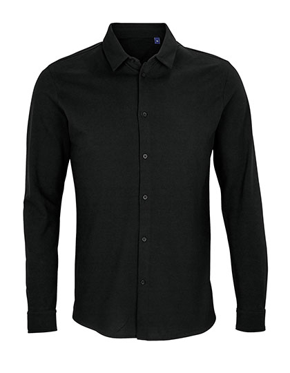 Men´s Cotton Pique Shirt Basile - NEOBLU