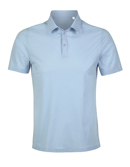 Men´s Mercerised Jersey Polo Shirt Relax Oscar - NEOBLU