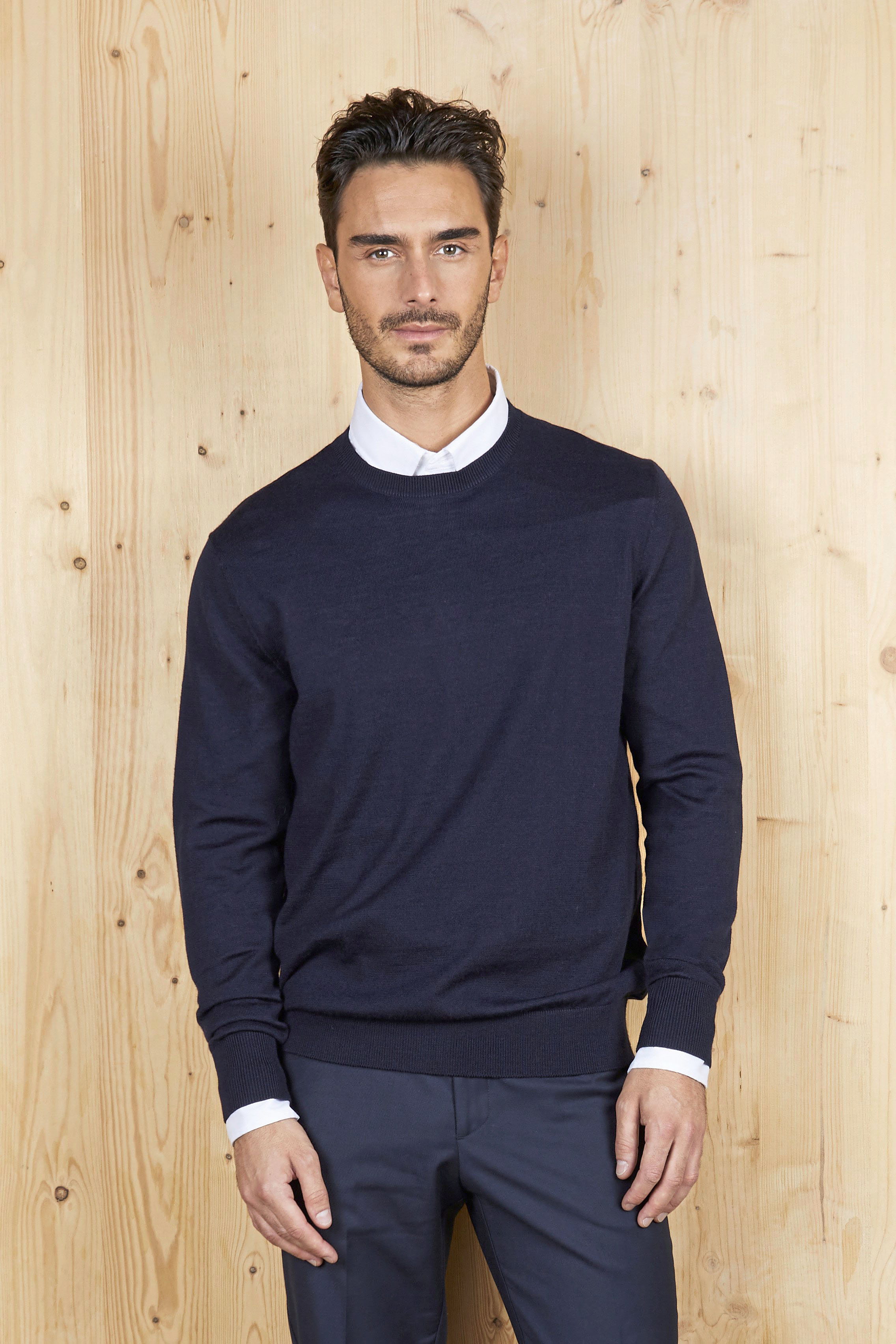 Men´s Round-Neck Sweater Stuart - NEOBLU