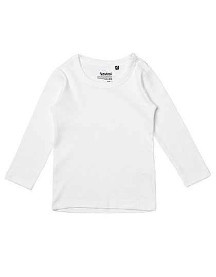 Babies Long Sleeve T-Shirt - Neutral