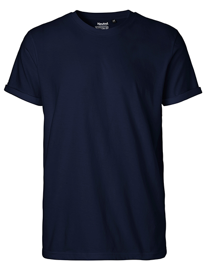 Men´s Roll Up Sleeve T-Shirt - Neutral