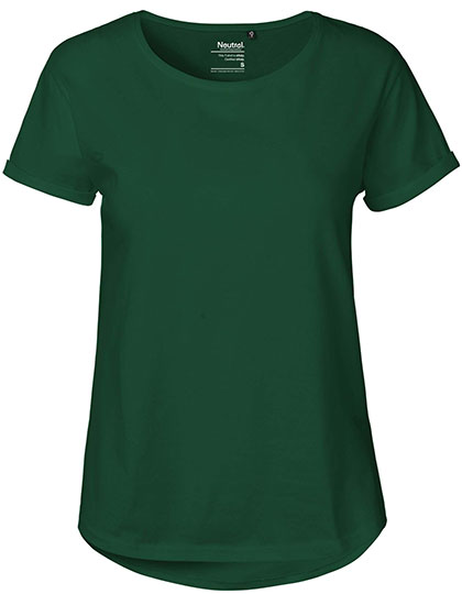 Ladies´ Roll Up Sleeve T-Shirt - Neutral