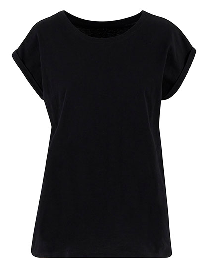 Ladies Extended Shoulder Tee - New Morning Studios