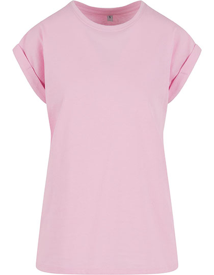 Ladies Extended Shoulder Tee - New Morning Studios