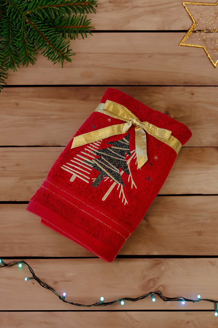 OLIMA CHRISTMAS TOWEL - PINES - Olima