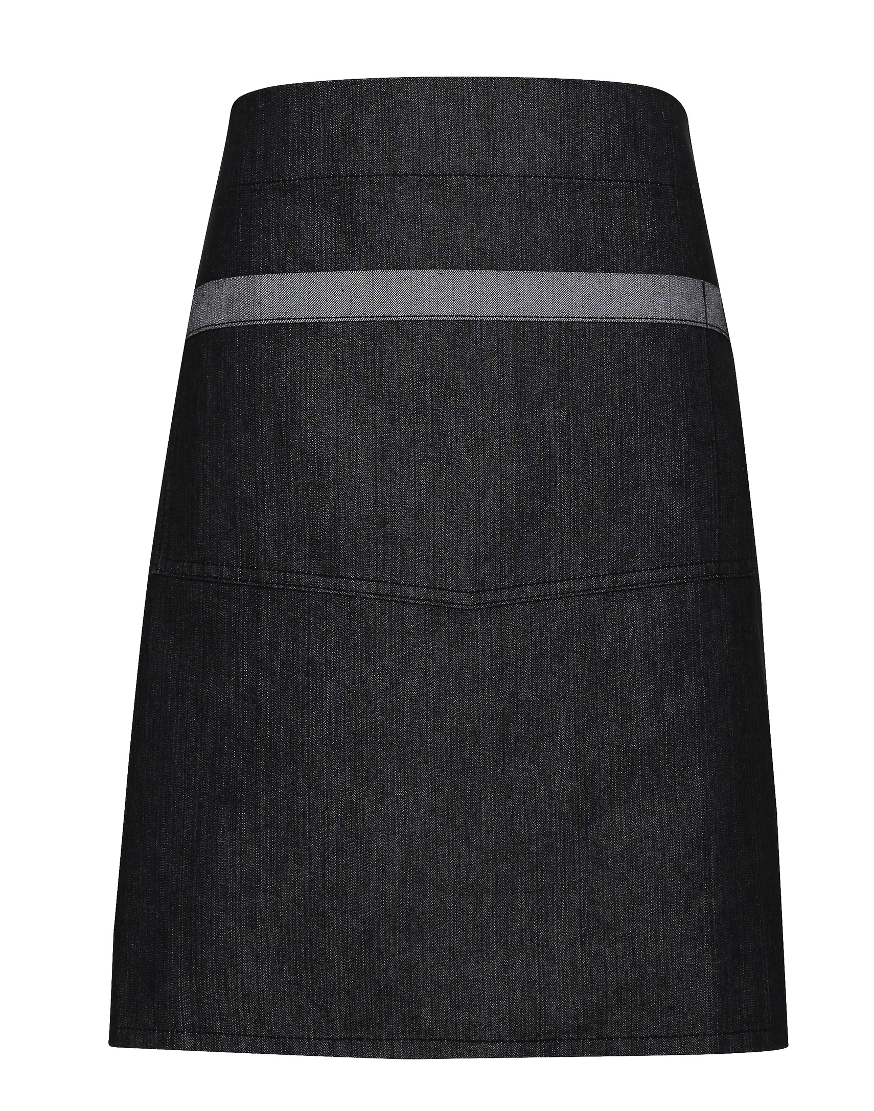 'DOMAIN' CONTRAST DENIM WAIST APRON - Premier